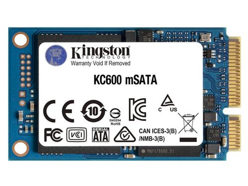 SSD KINGSTON KC600/256GB/INTERNI/2.5"/SATA3/CRNA